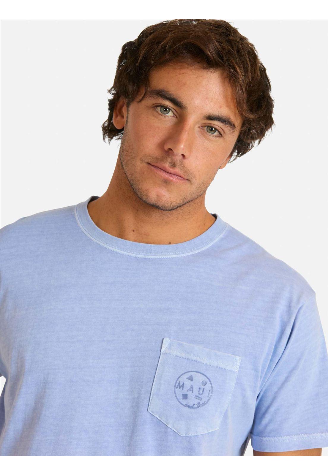 Polera MC Kubomo Azul Hombre Maui And Sons-2