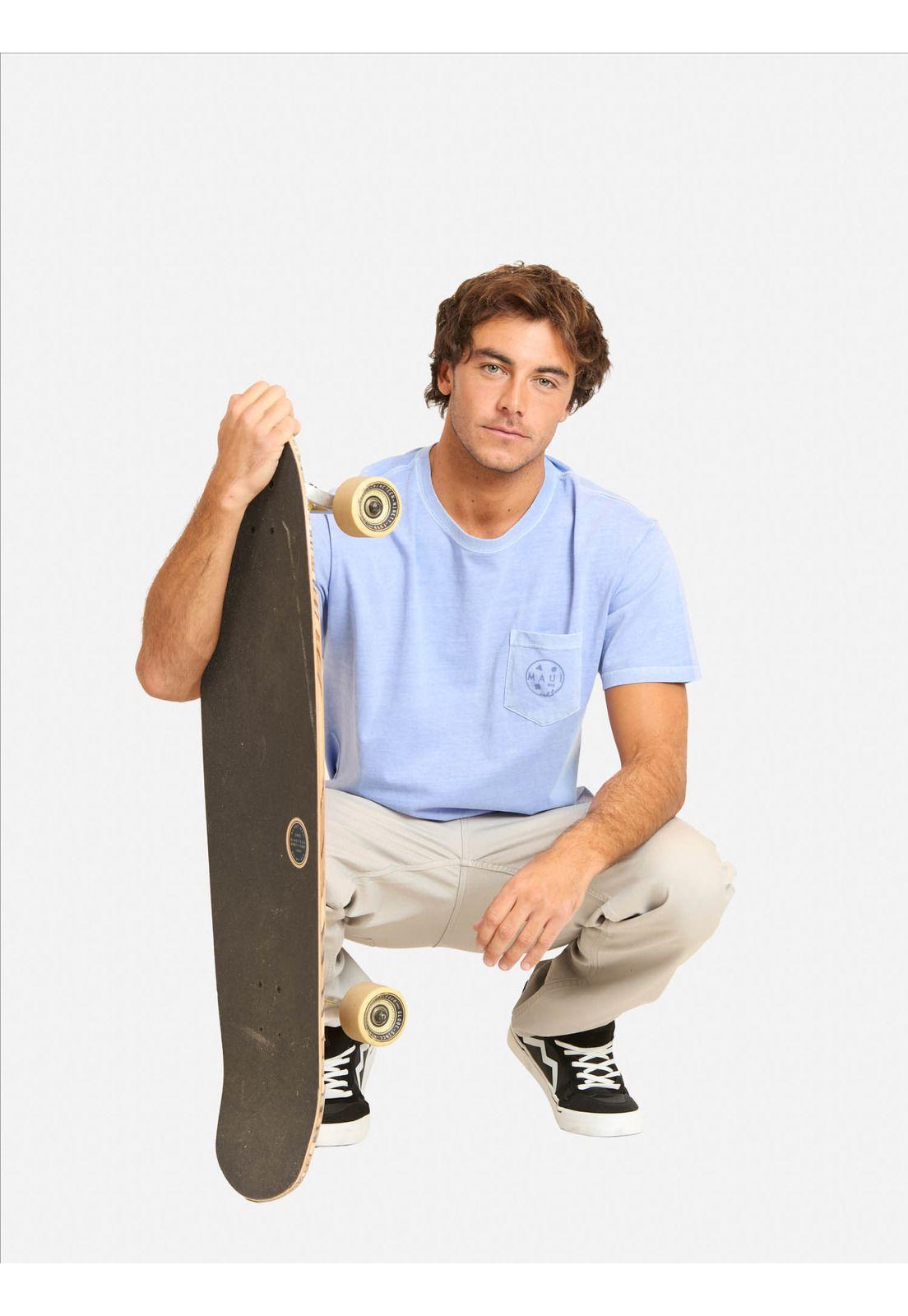 Polera MC Kubomo Azul Hombre Maui And Sons-3