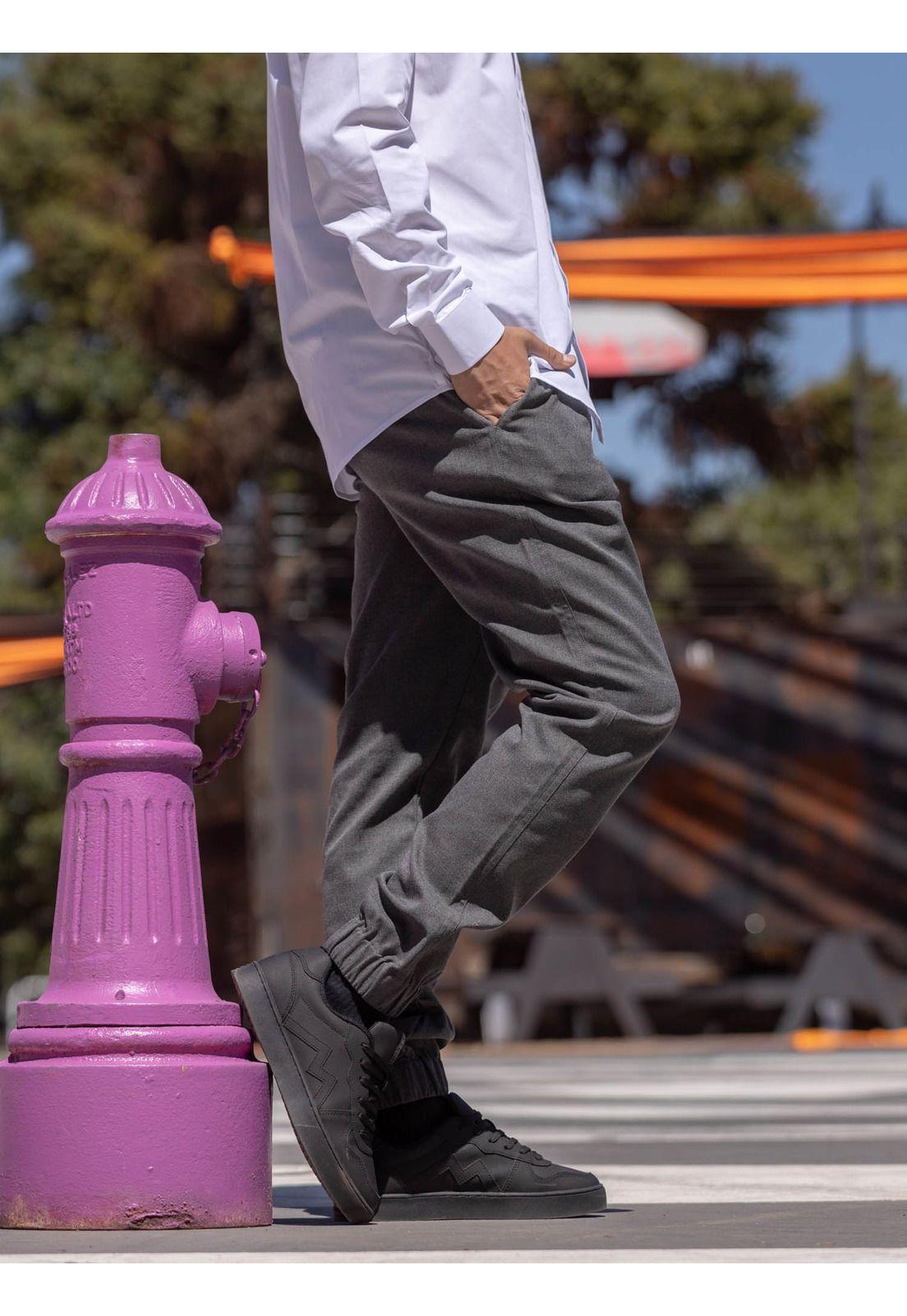 Zapatilla Escolar Splash Negro Hombre Maui and Sons-2