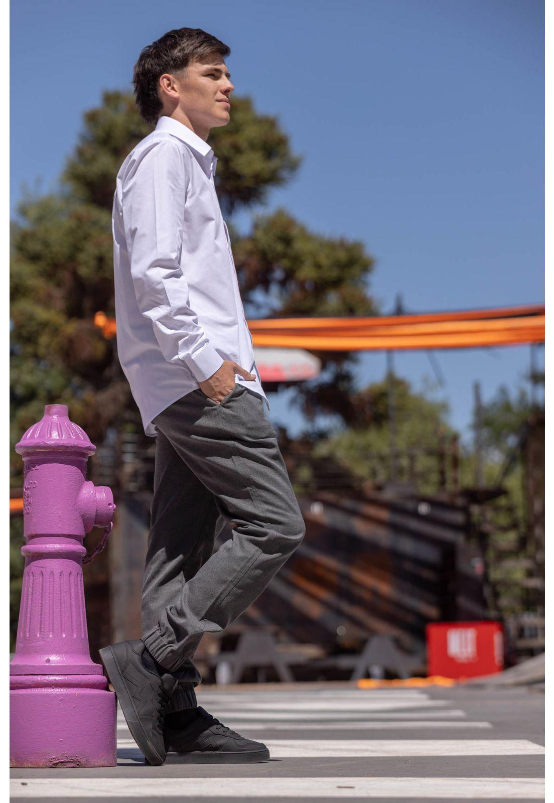 Zapatilla Escolar Splash Negro Hombre Maui and Sons-3