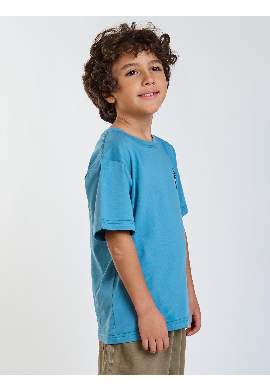 Polera MC Sunset Celeste Infantil Maui and Sons-2