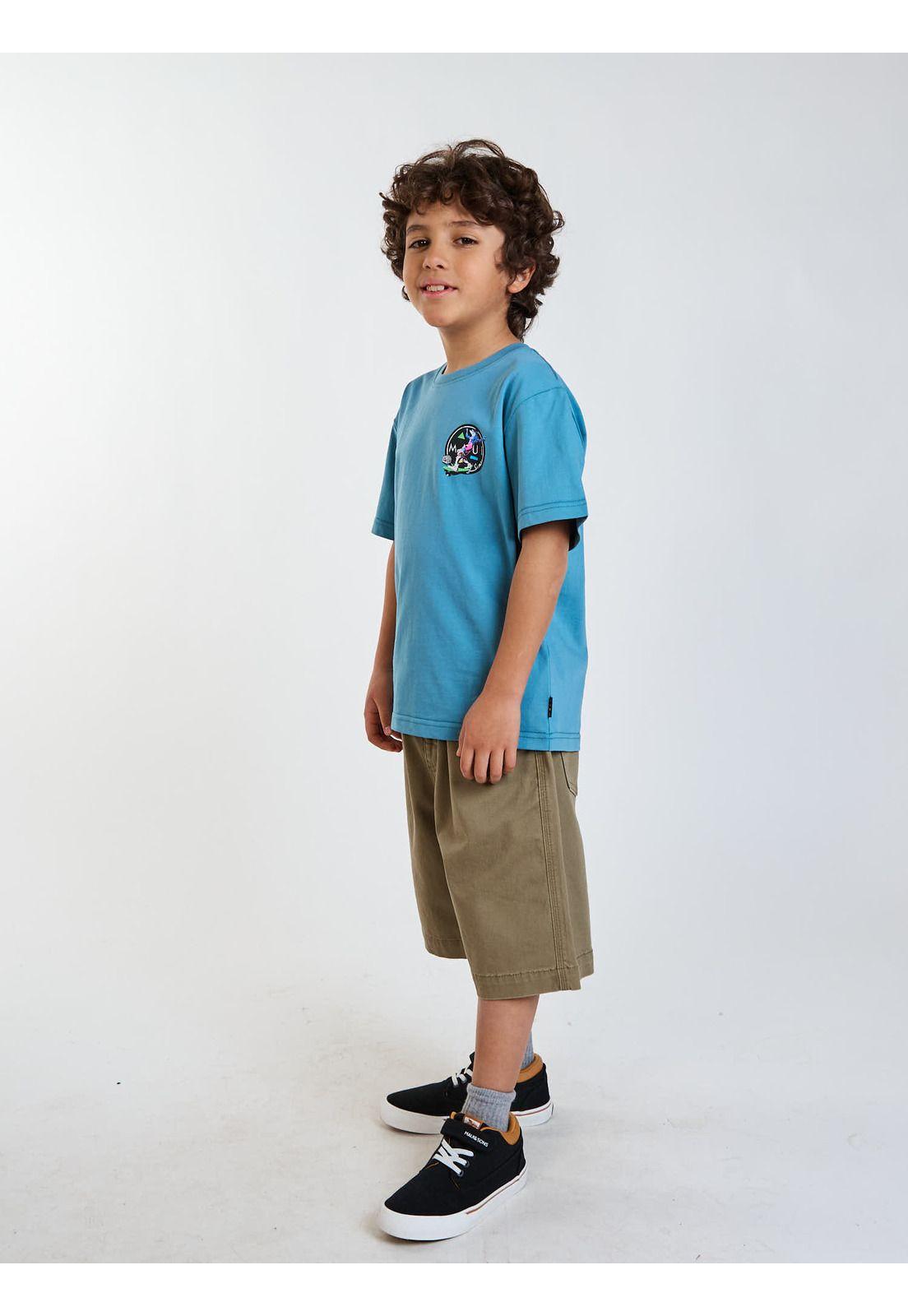 Polera MC Sunset Celeste Infantil Maui and Sons-6