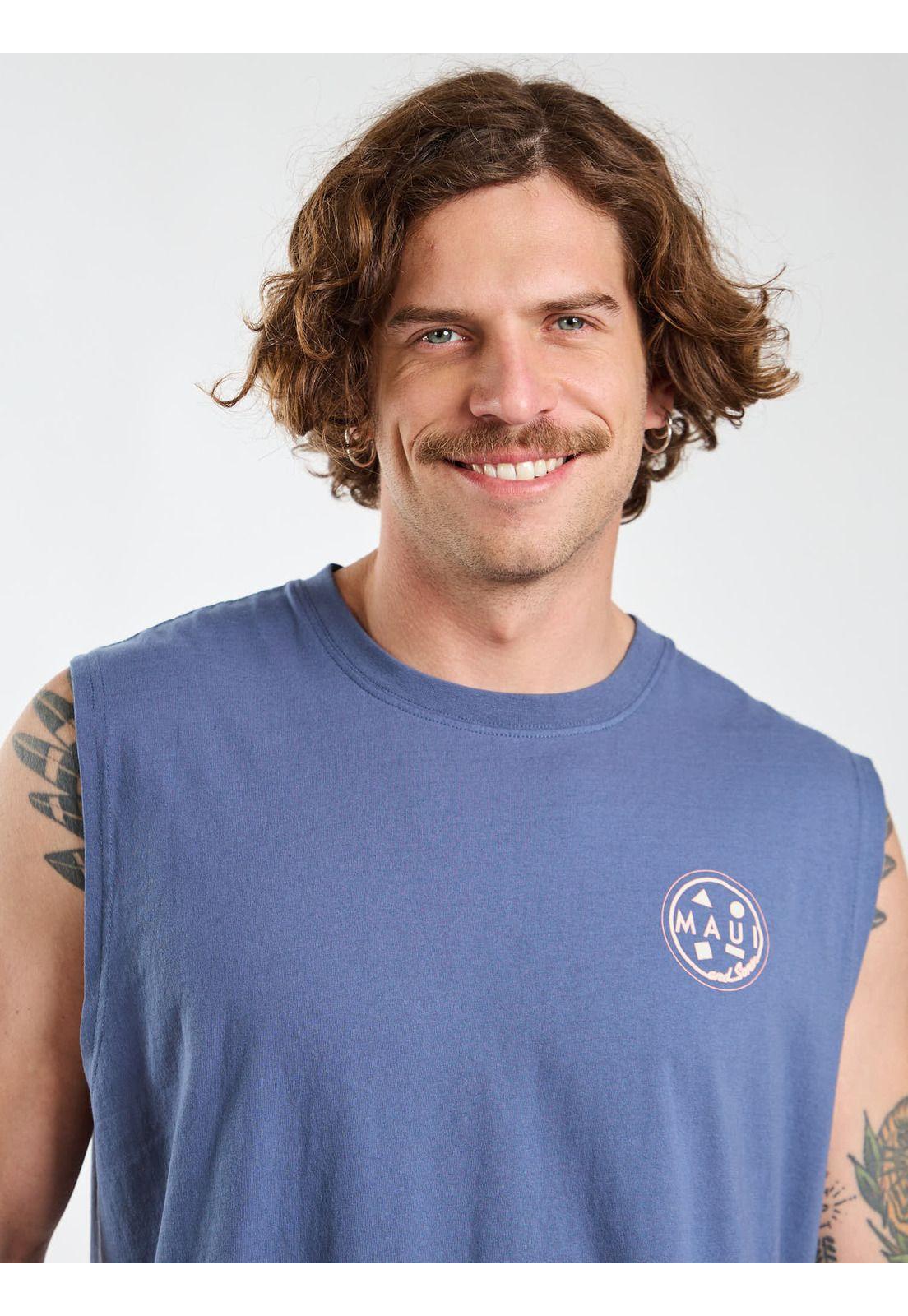 Polera SM Voyager Celeste Hombre Maui and Sons-4