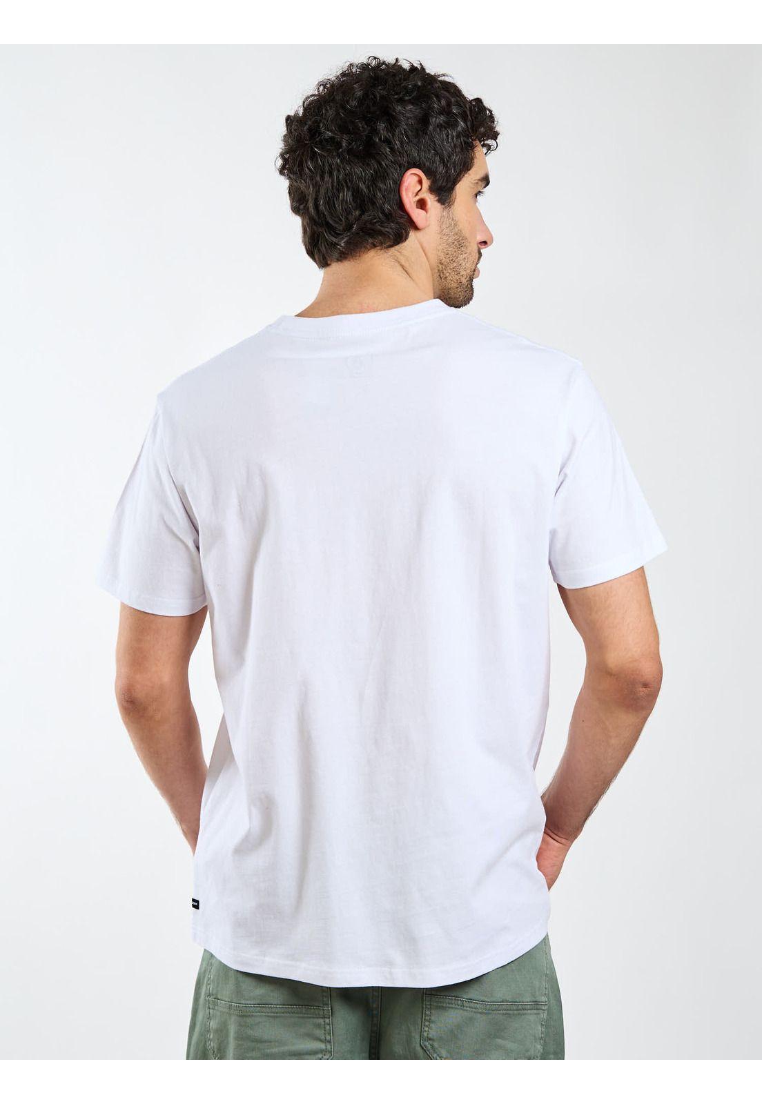 Polera MC Timewave Blanco Hombre Volcom-1