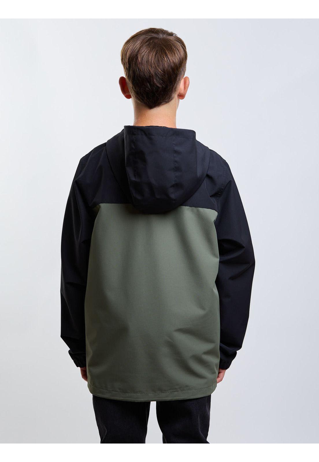 Cortaviento Trekker Verde Infantil Maui And Sons-1