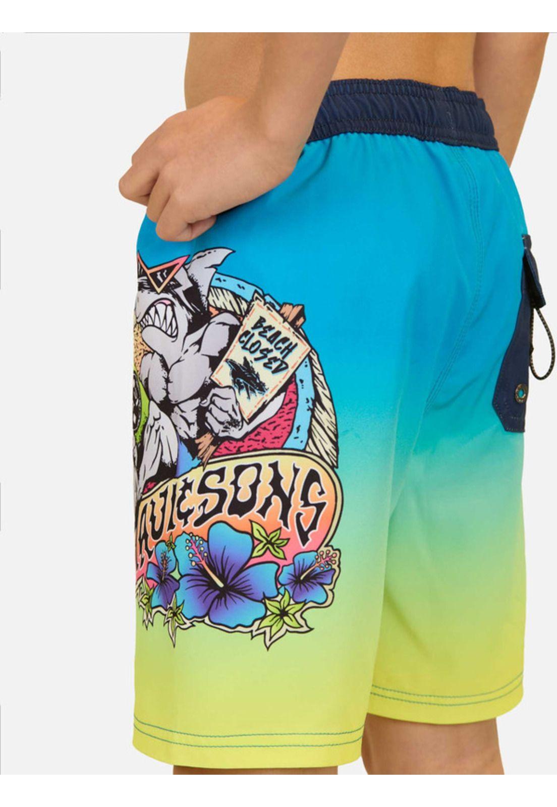 Traje De Baño Turtle Multicolor Niño Maui And Sons-2