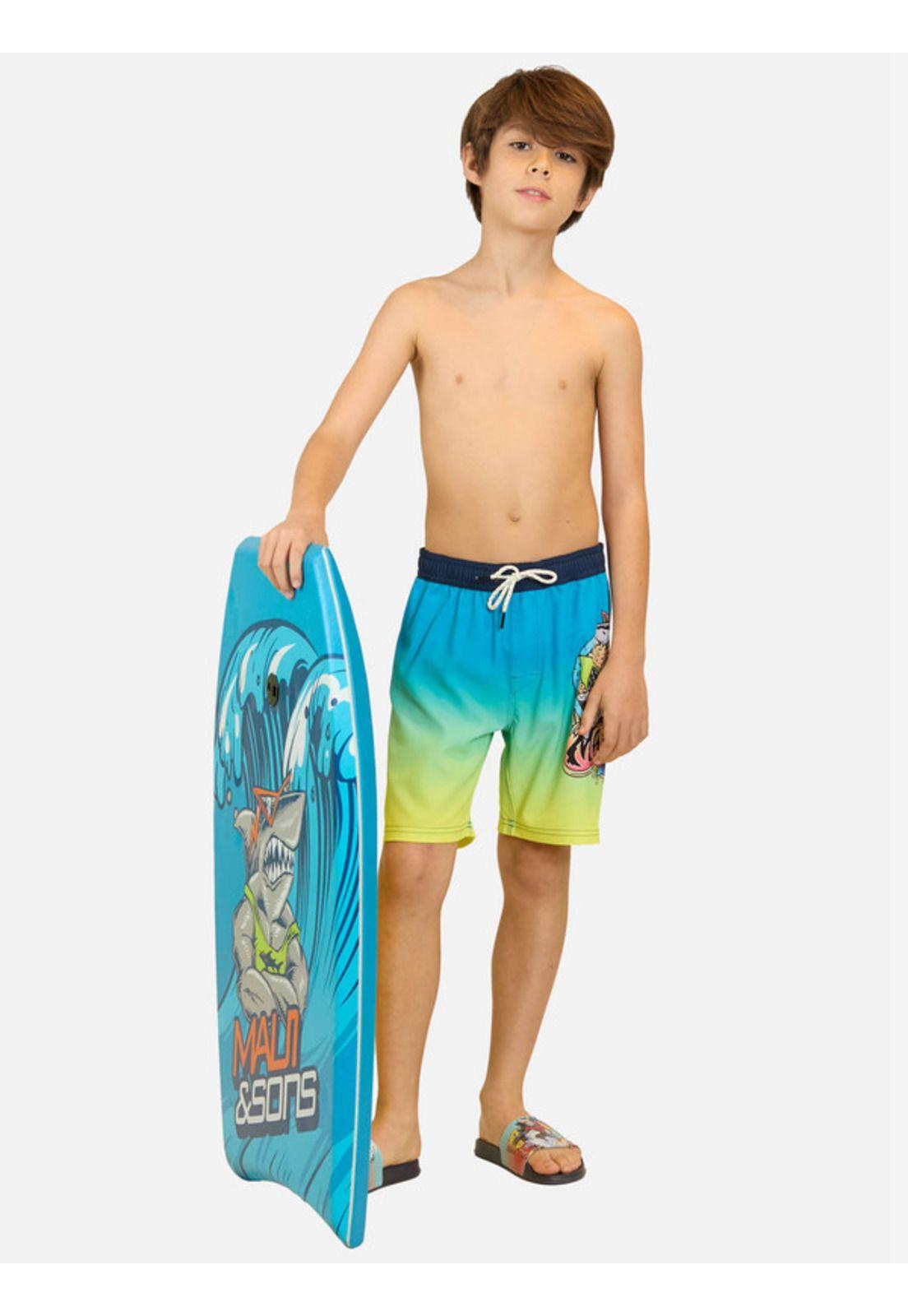 Traje De Baño Turtle Multicolor Niño Maui And Sons-3