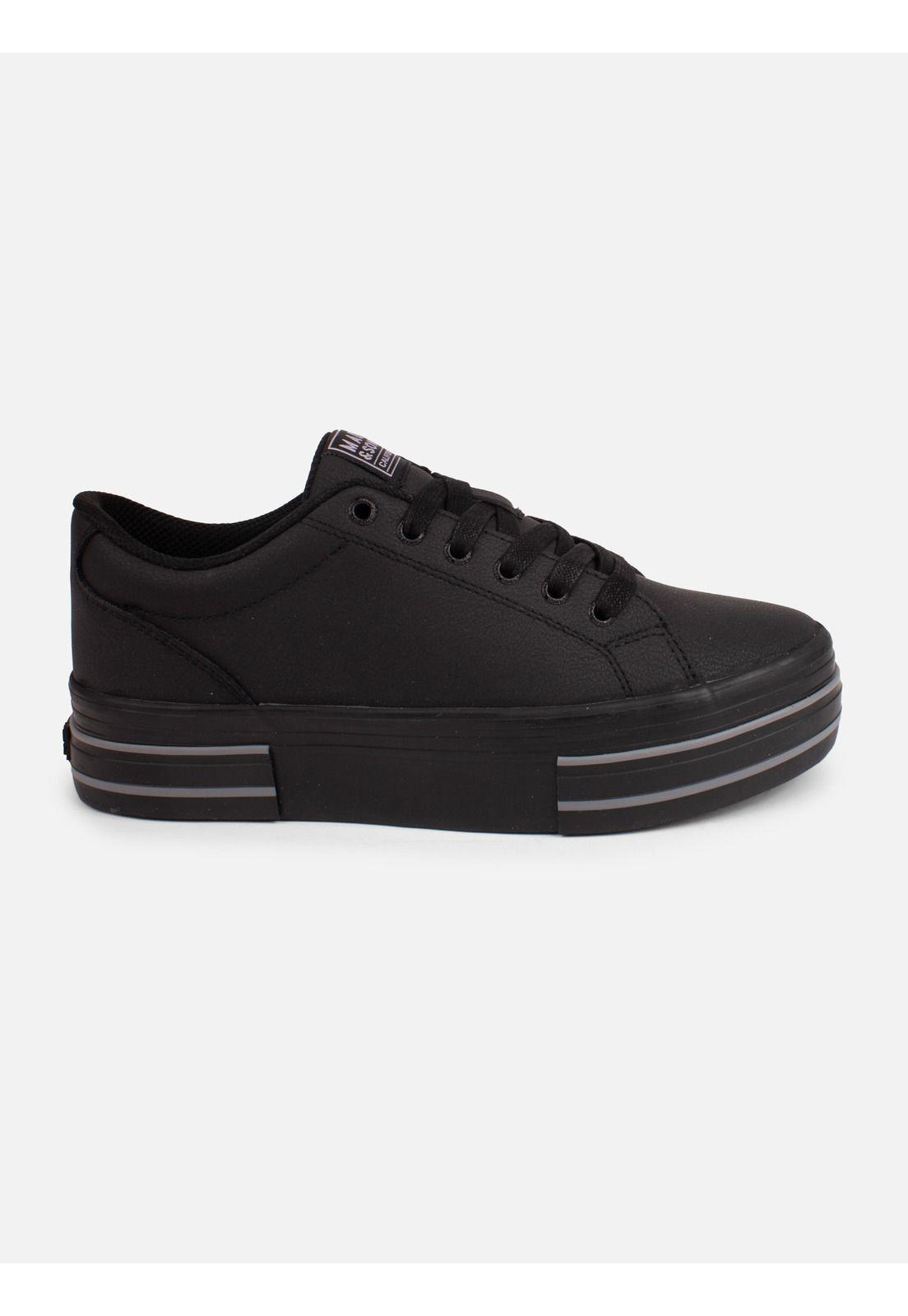 Zapatillas Escolar Kane Negro Mujer Maui And Sons-0