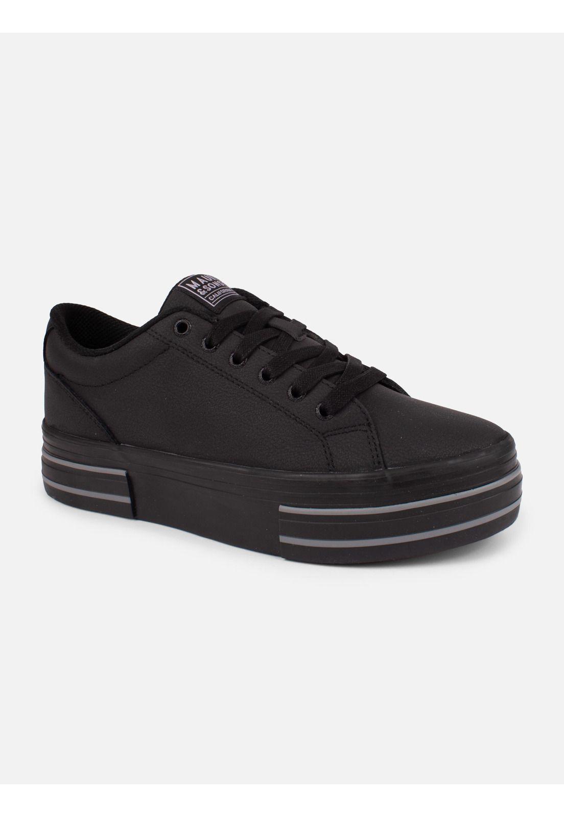 Zapatillas Escolar Kane Negro Mujer Maui And Sons-1