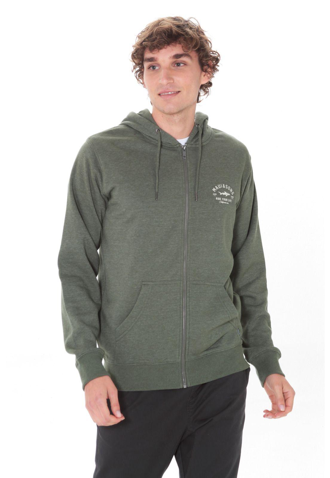 Poleron Hombre Maui 5O1028-MV21 Verde-0