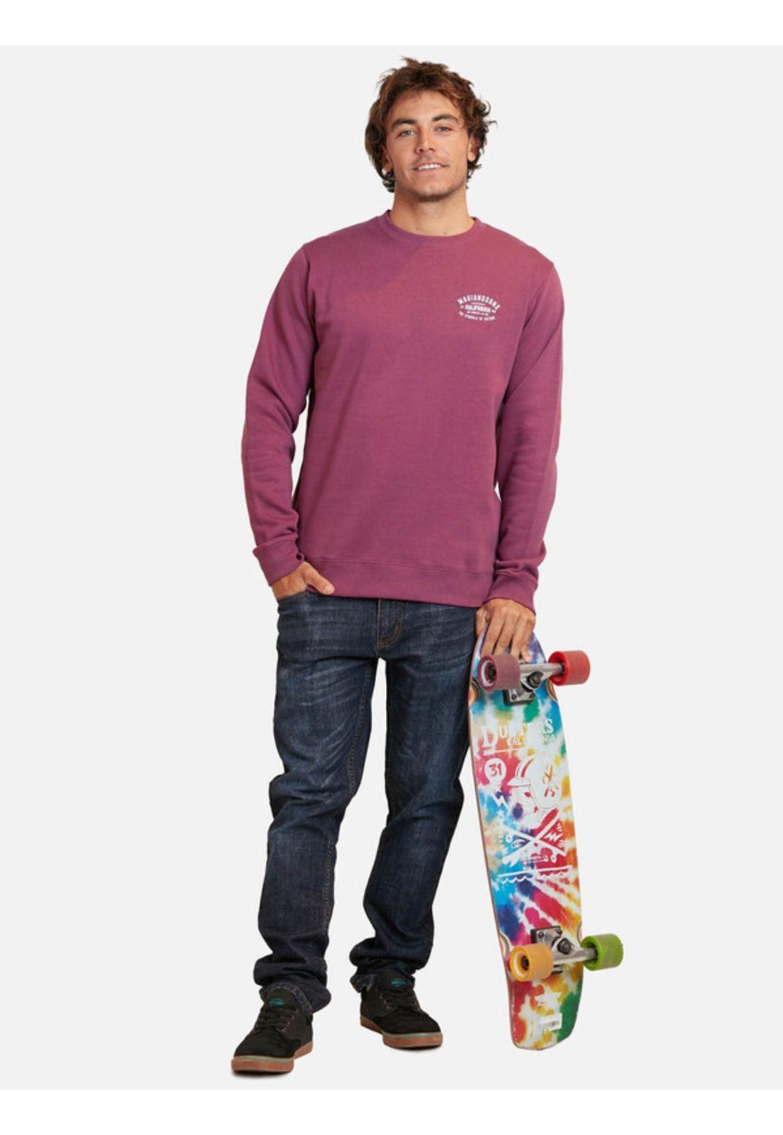 Poleron Symbols Of Nature Crew Hombre Maui And Sons-3