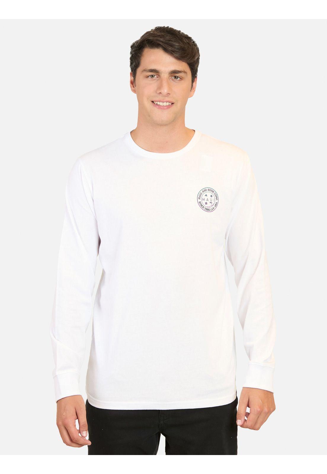 Polera Belenus Blanco Hombre Maui And Sons-0