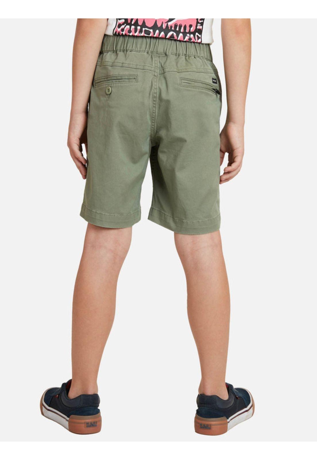Bermuda Jogger Sand Kids Olivo Maui and sons-1