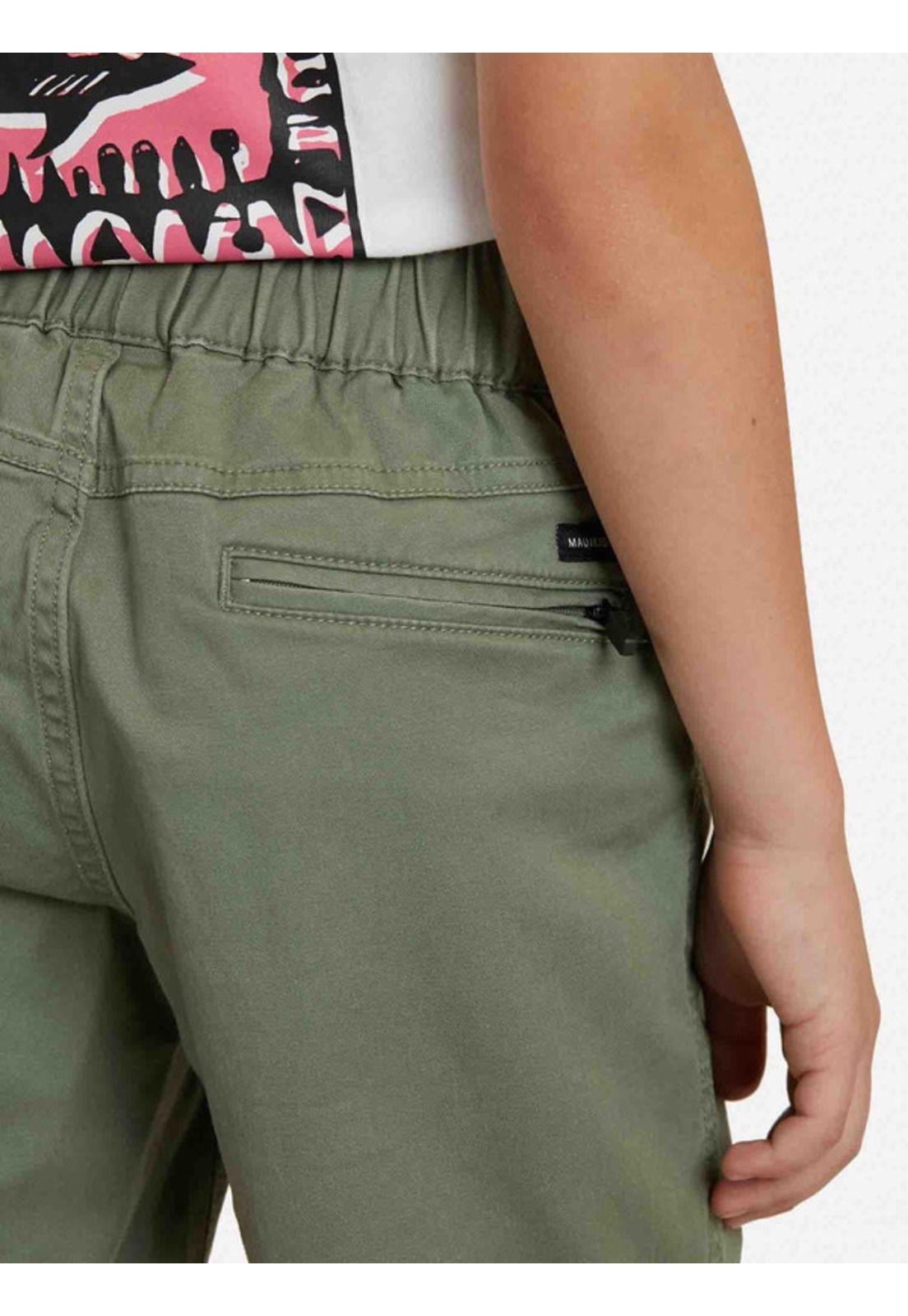 Bermuda Jogger Sand Kids Olivo Maui and sons-2