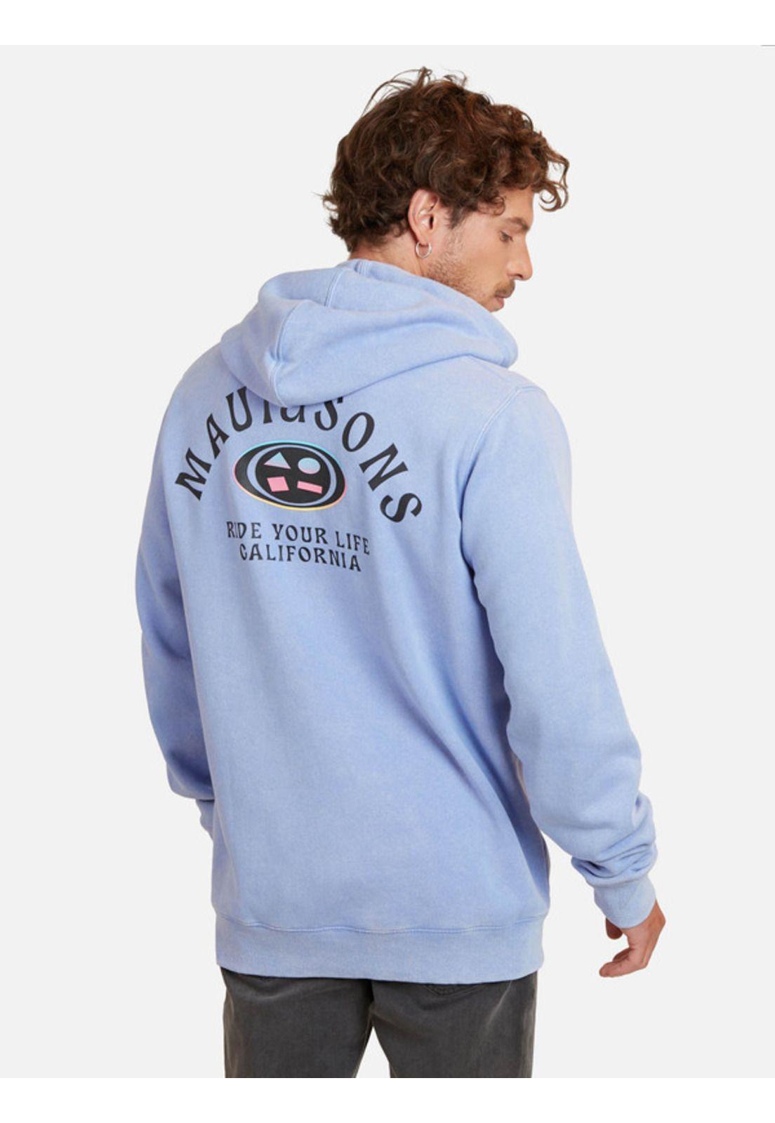 Poleron Ride Yourv Life Hombre Morado Maui And Sons-1