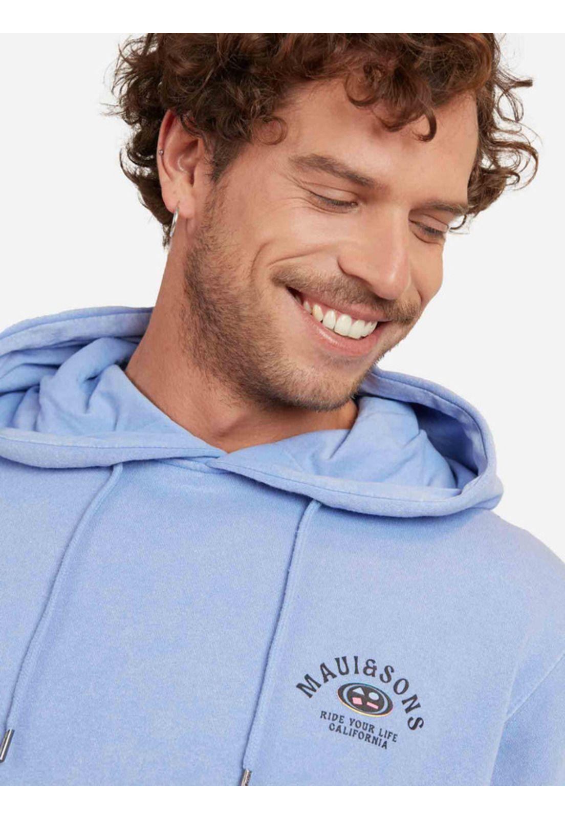 Poleron Ride Yourv Life Hombre Morado Maui And Sons-2