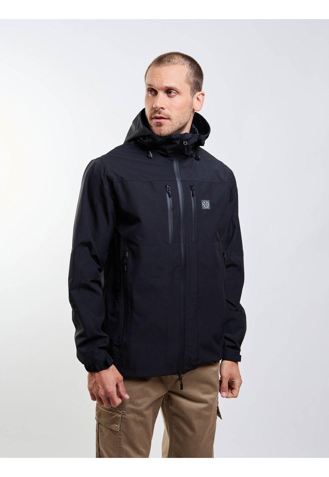 Cortaviento Technical Negro Hombre Maui And Sons-0