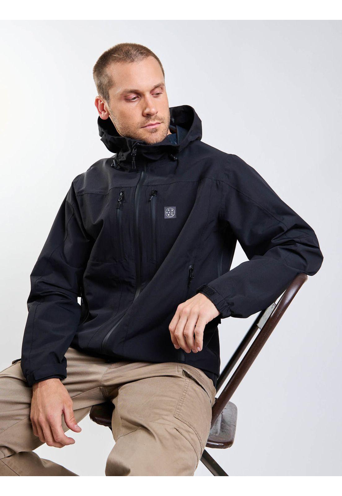 Cortaviento Technical Negro Hombre Maui And Sons-8