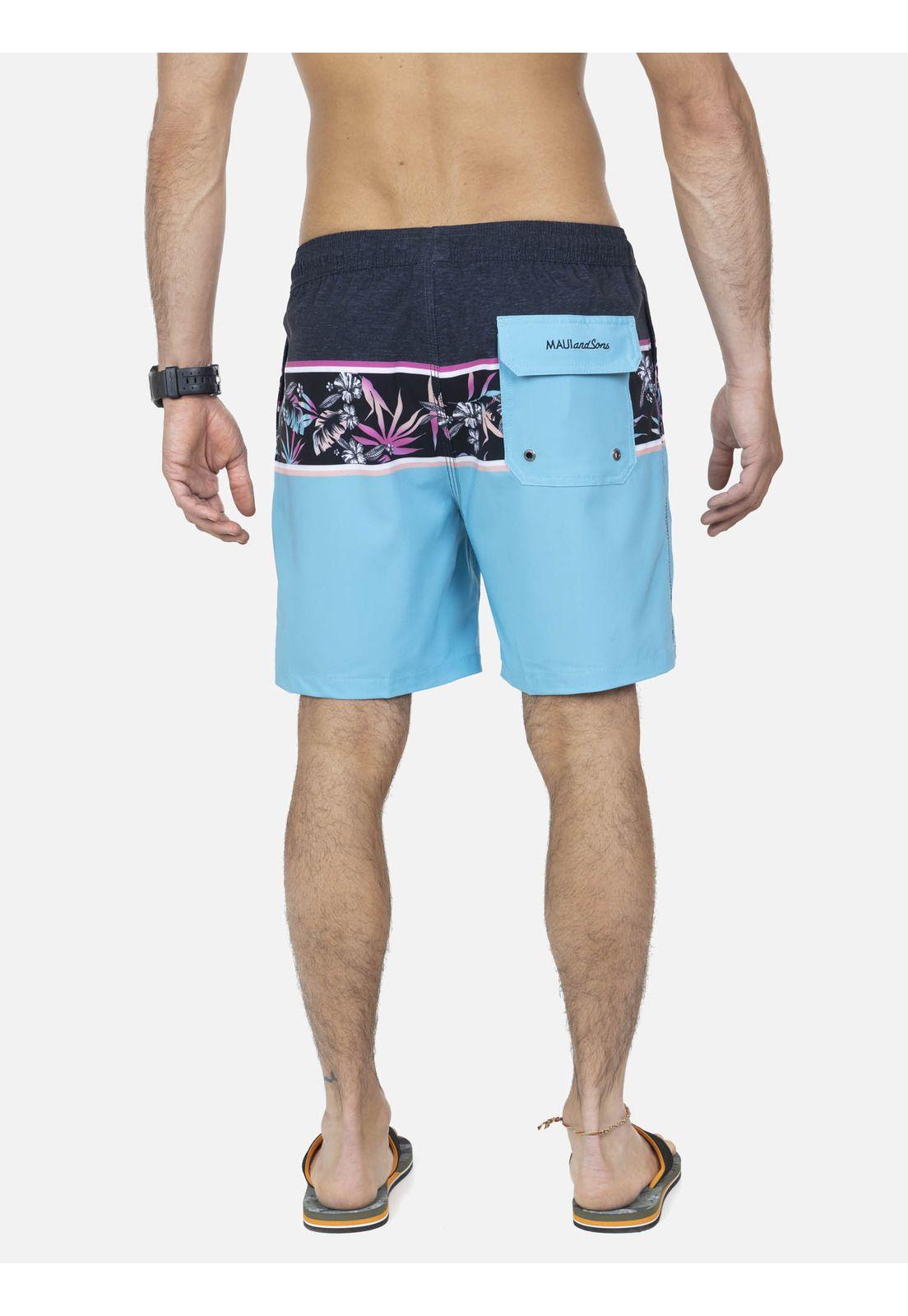 Traje De Baño Hombre Celeste 5T785-MV22 Maui And Sons-1