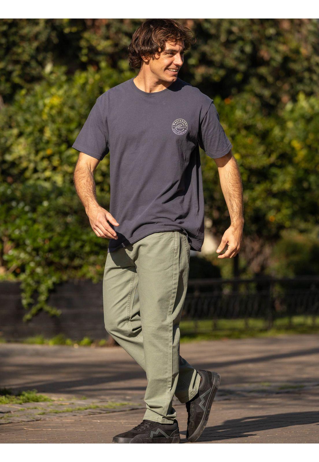 Pantalón Kaiyo Verde Hombre Maui And Sons-0