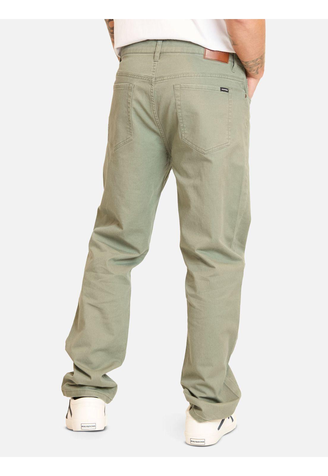Pantalón Kaiyo Verde Hombre Maui And Sons-3