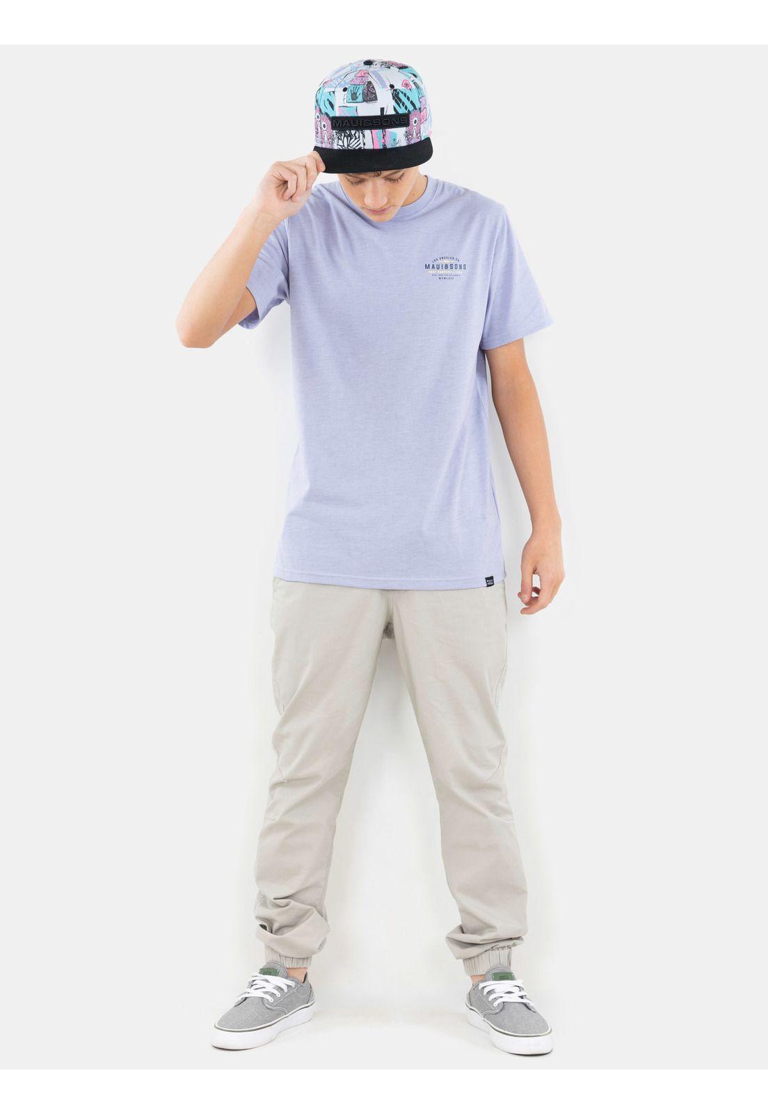 Polera MC Ride Your Life Morado Infantil Maui And Sons-2