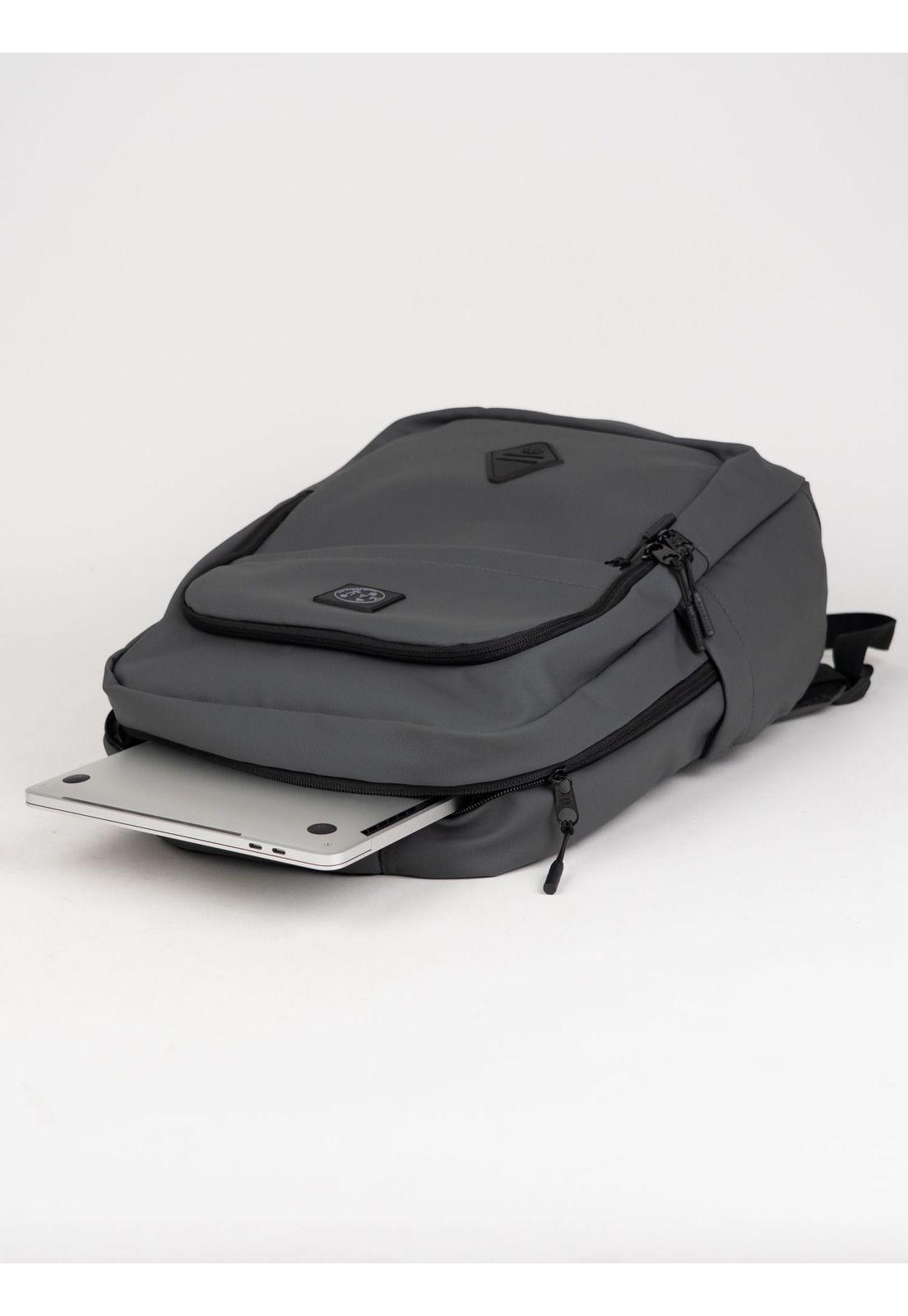 Mochila Escolar Makaro Gris Hombre Maui and sons-3