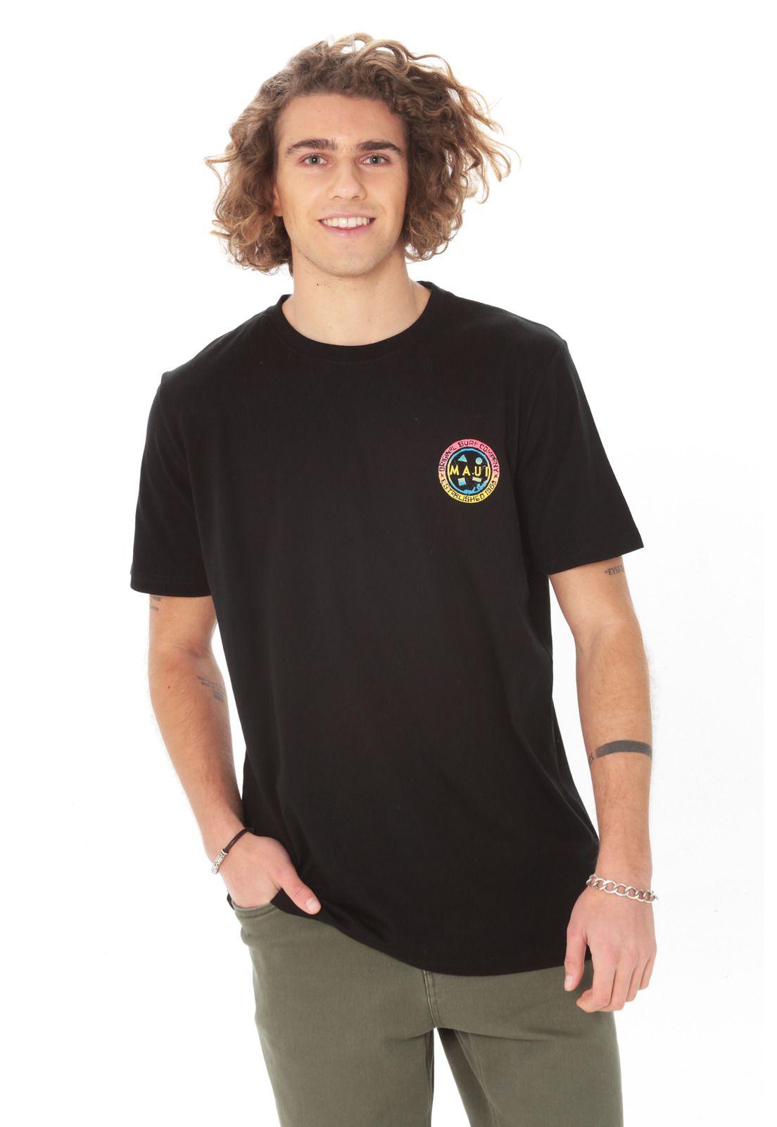 Polera M/C Basica Hombre 5P395-MV21 Negro-0