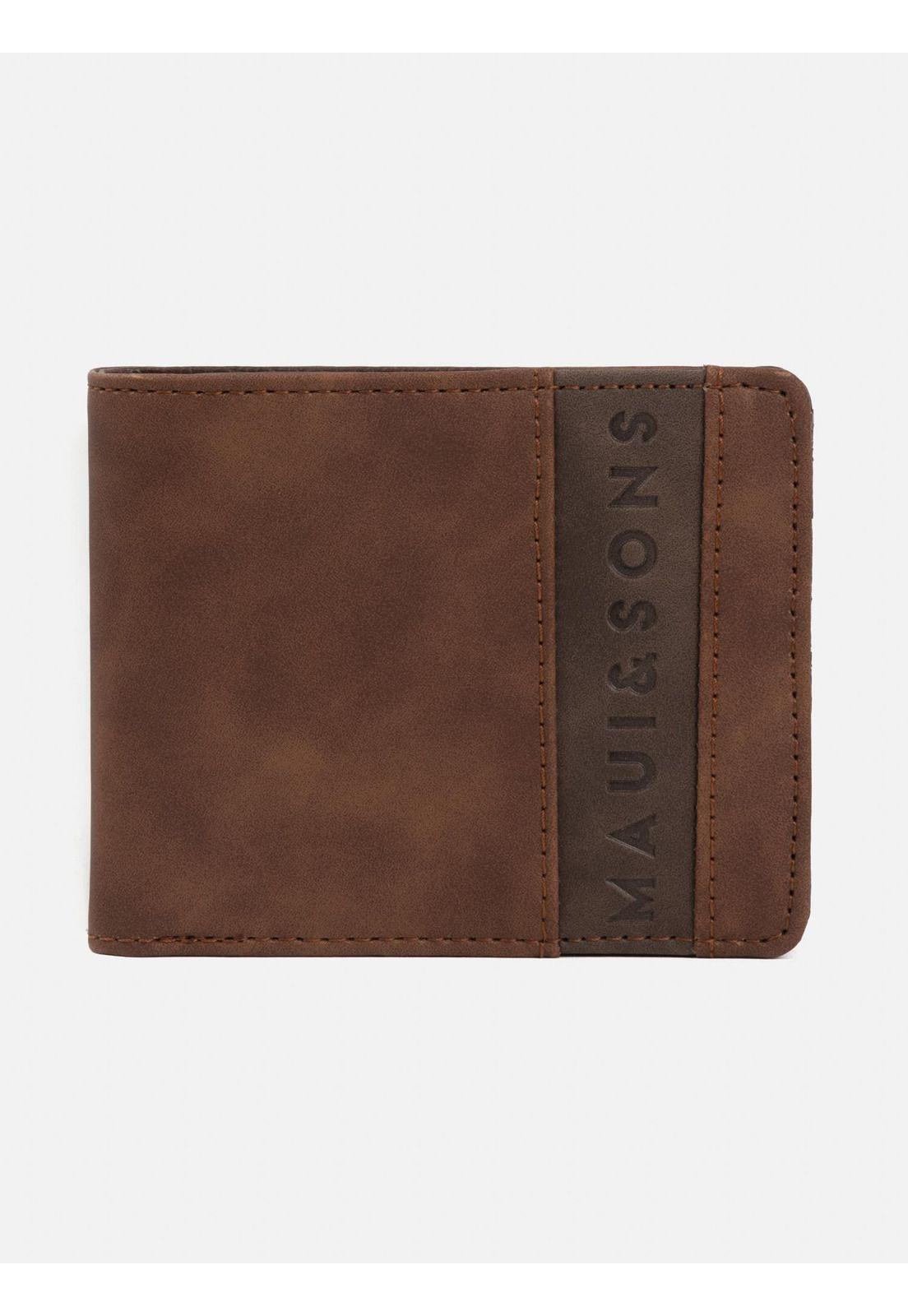 Billetera Hombre 5AB165-MT22 Café Maui and Sons-0