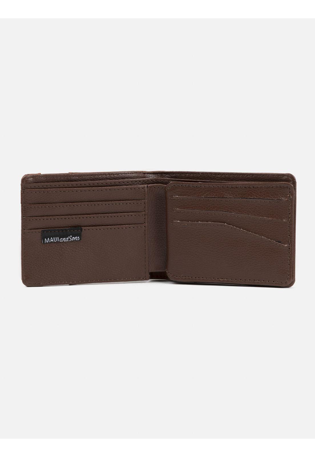 Billetera Hombre 5AB165-MT22 Café Maui and Sons-2