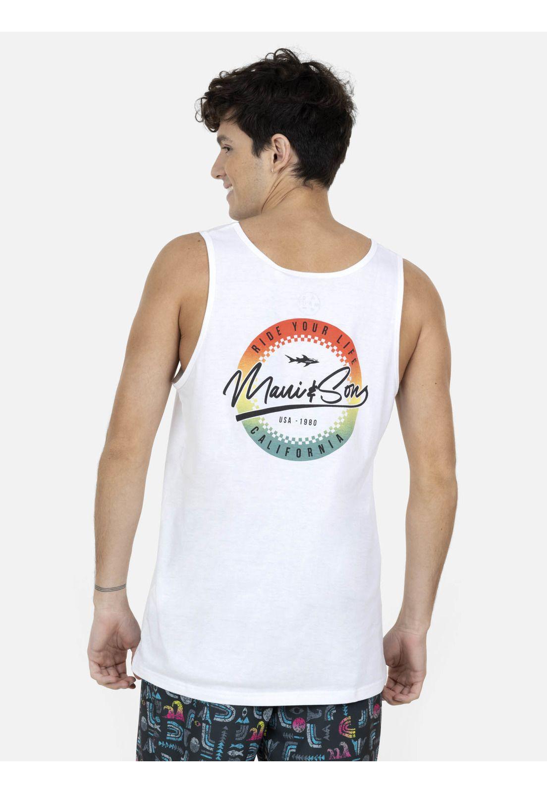 Polera Hombre Blanco 5P579-MV22 Maui And Sons-1