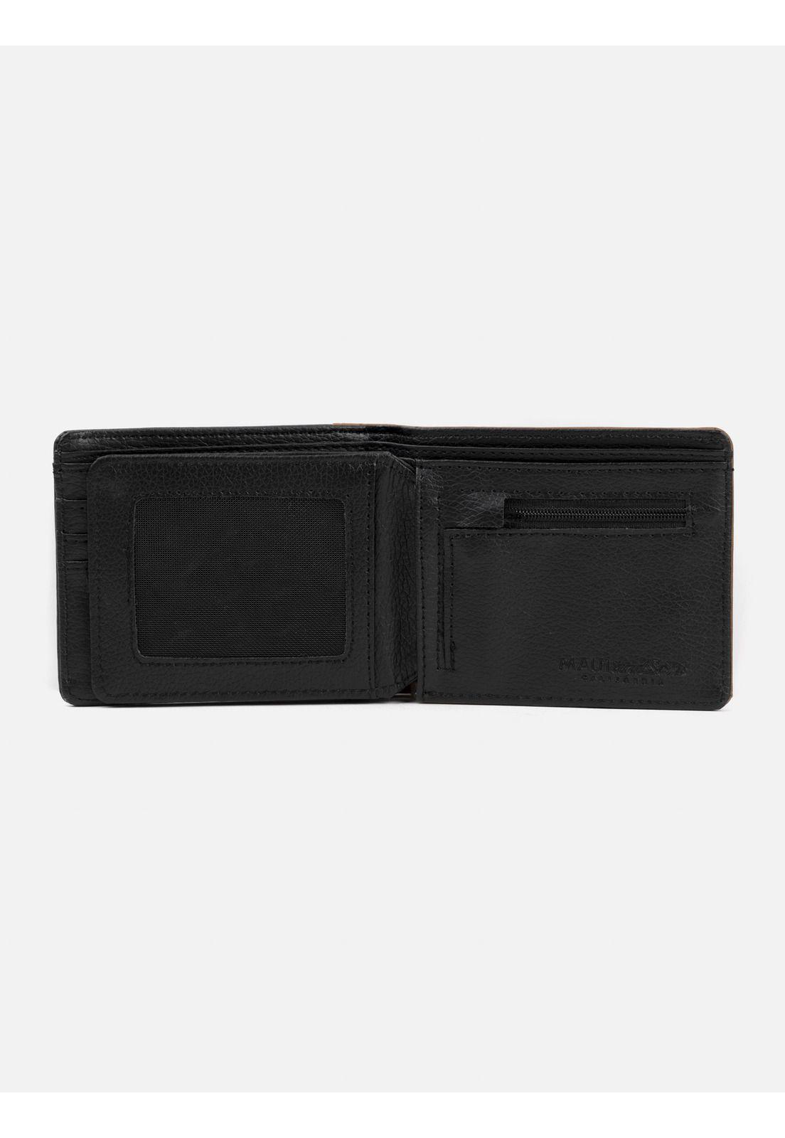 Billetera Hombre 5AB167-MT22 Negro Maui and Sons-3