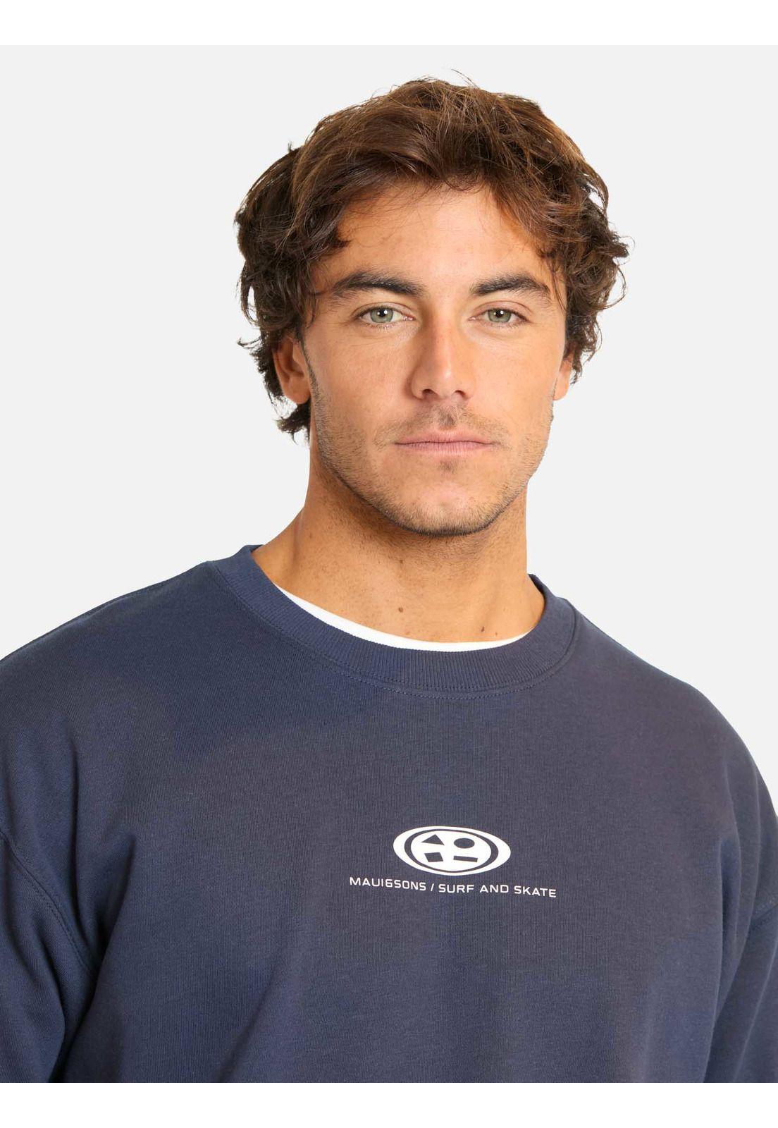 Poleron CR Costavia Azul Hombre Maui And Sons-2