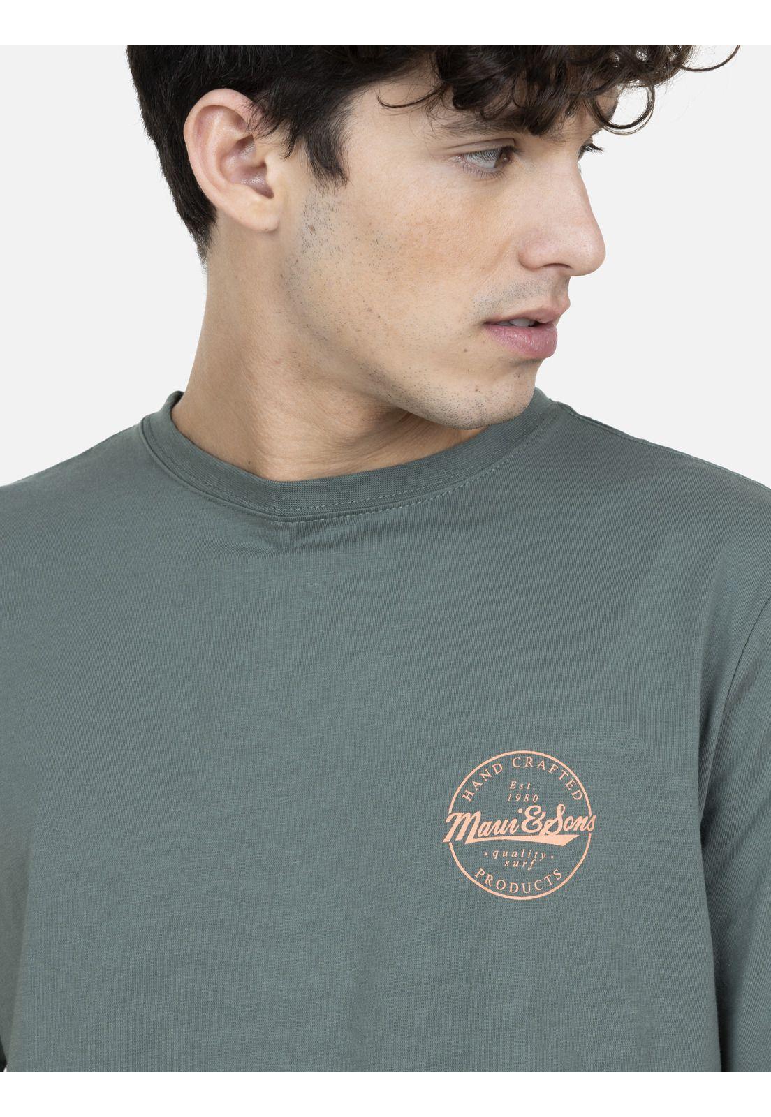 Polera  Hombre Verde 5P357-MV22 Maui And Sons-2