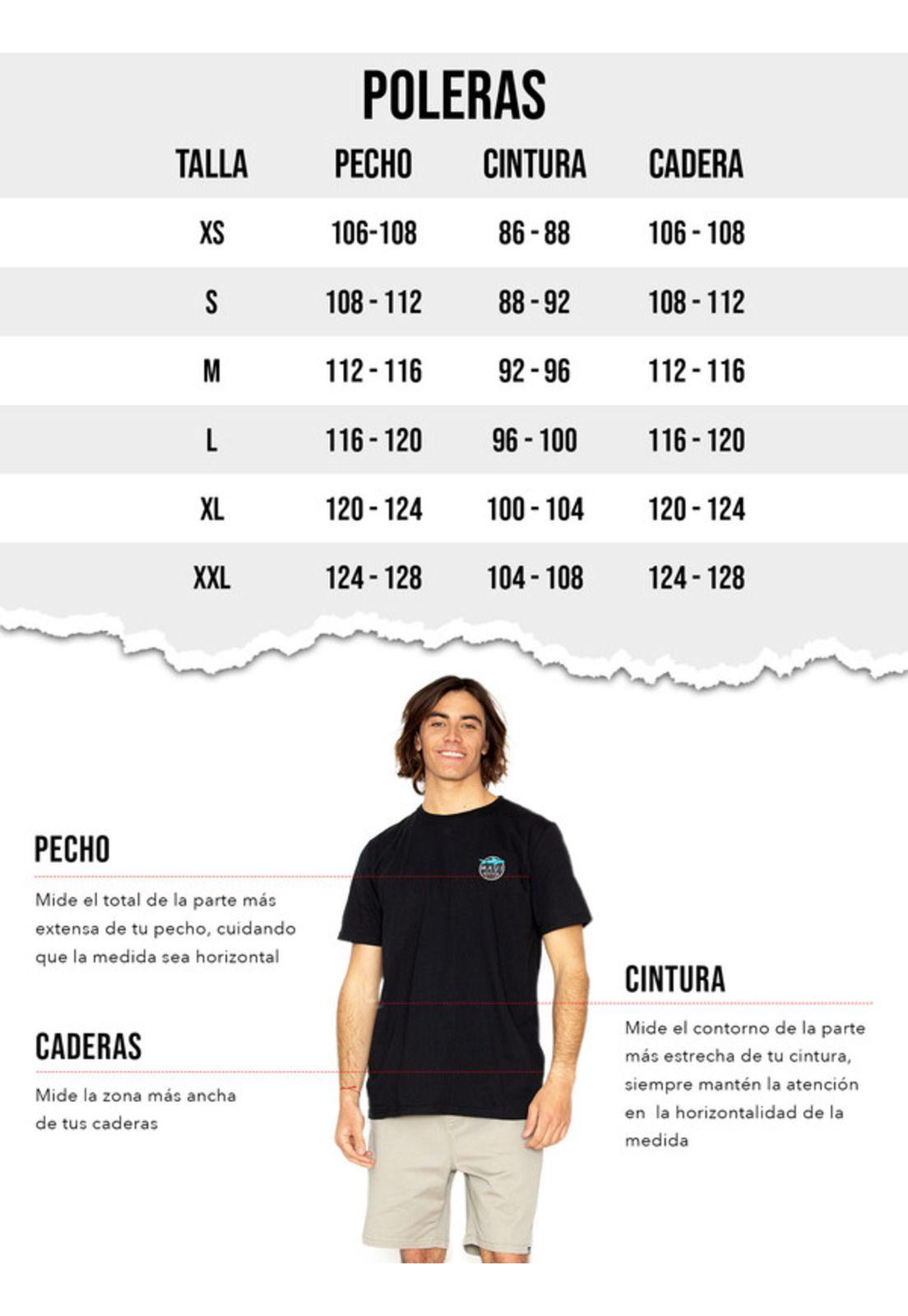 Polera Acid Sunset Sst Hombre Verde Maui And Sons-4