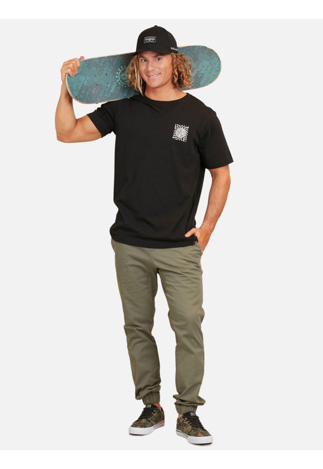 Polera Cookie Madness Ss Tee Hombre Negro Maui And Sons-3