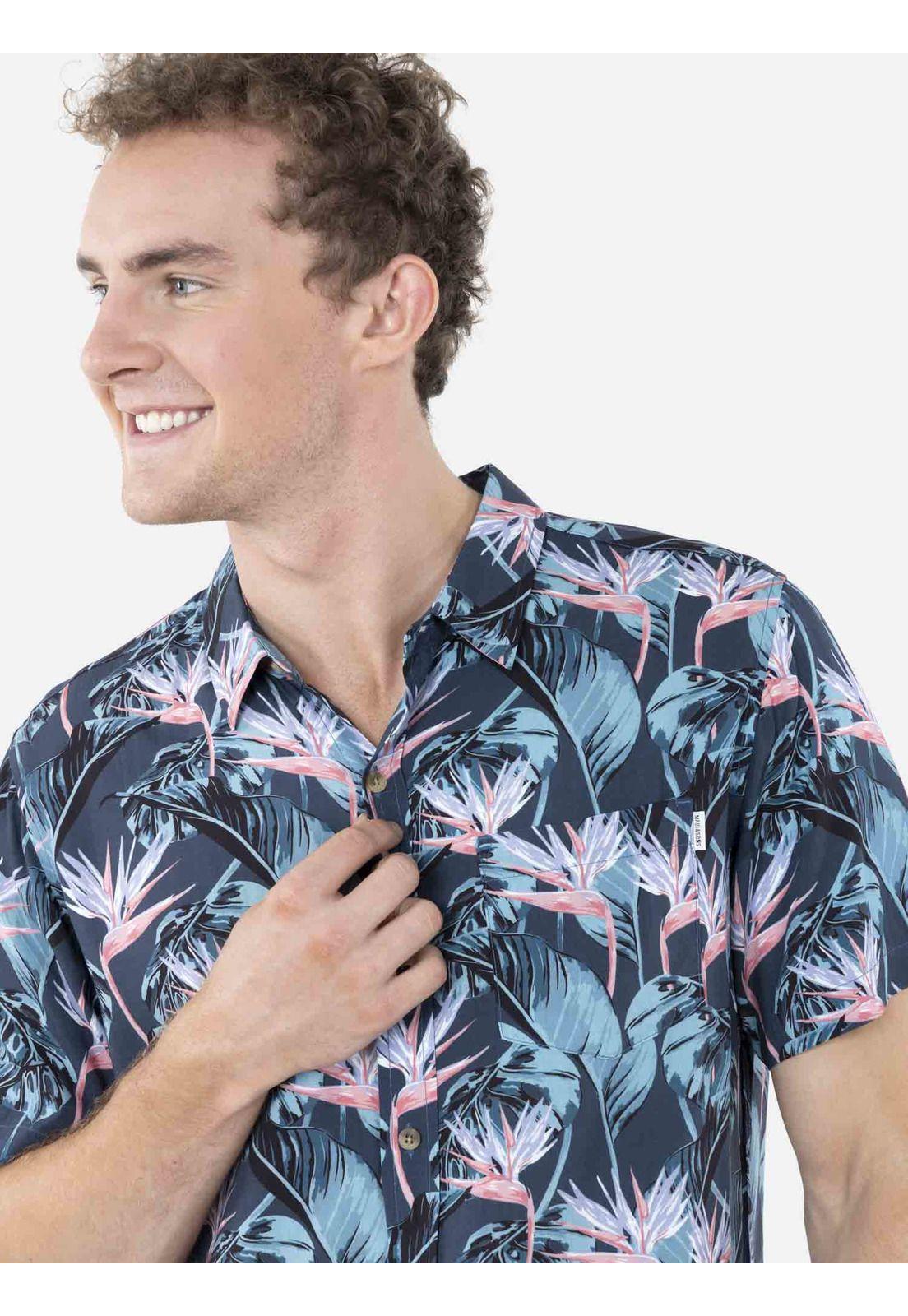 Camisa HAWAIIAN NIGHT Hombre Multicolor Maui and Sons-2