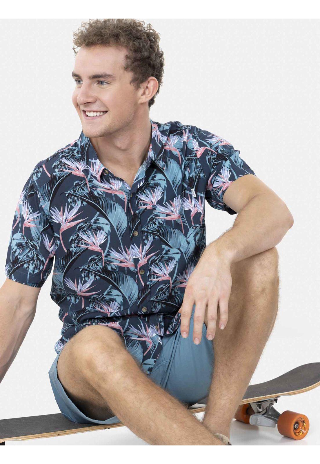 Camisa HAWAIIAN NIGHT Hombre Multicolor Maui and Sons-3