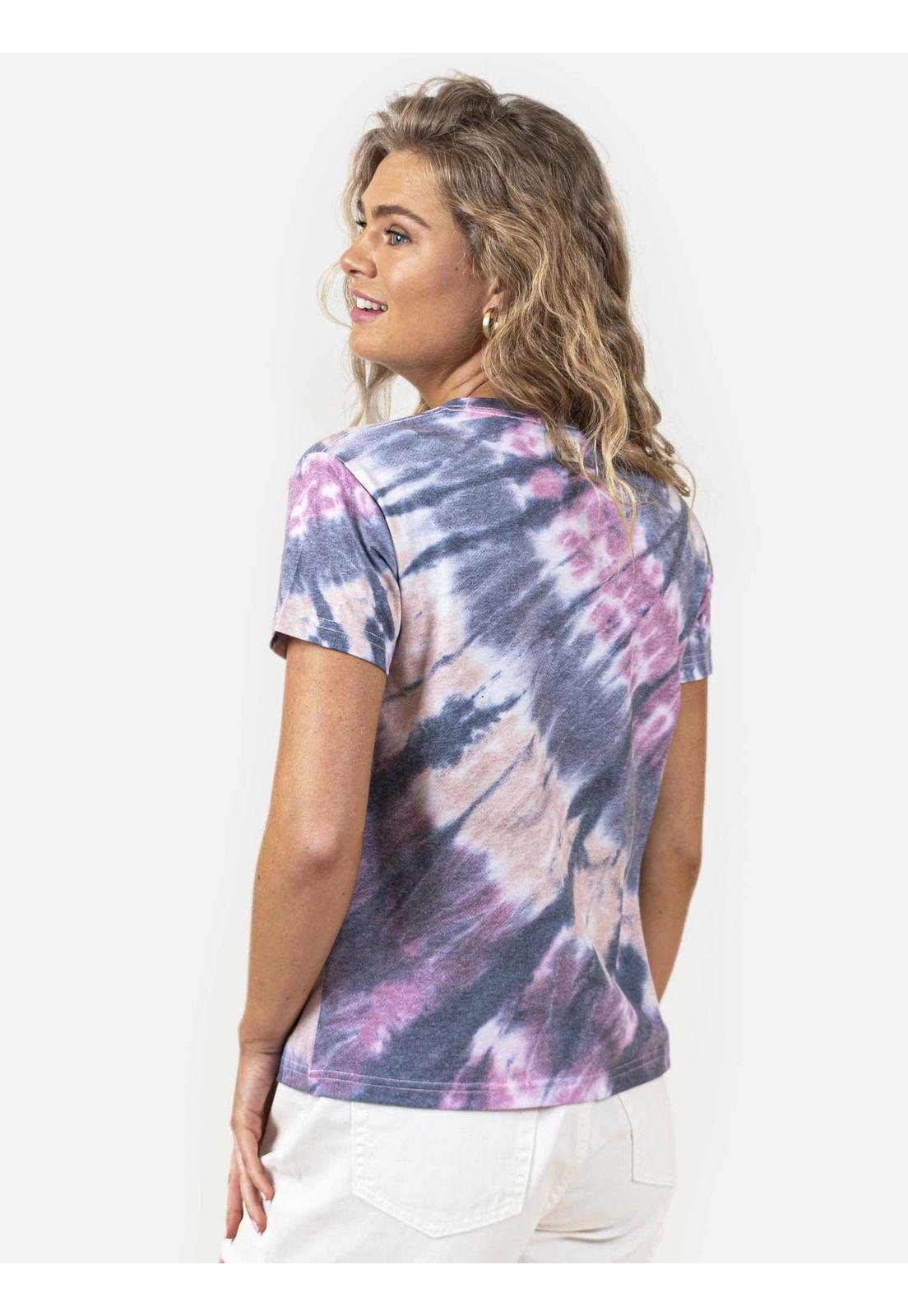 Polera RAINBOW DYE Mujer Multicolor Maui and Sons-0
