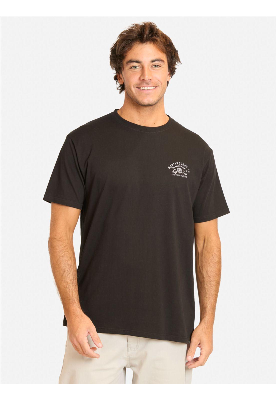 Polera MC Tivarix Negro Hombre Maui And Sons-0