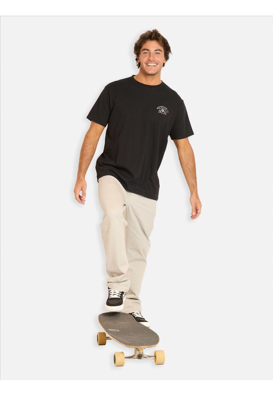 Polera MC Tivarix Negro Hombre Maui And Sons-3
