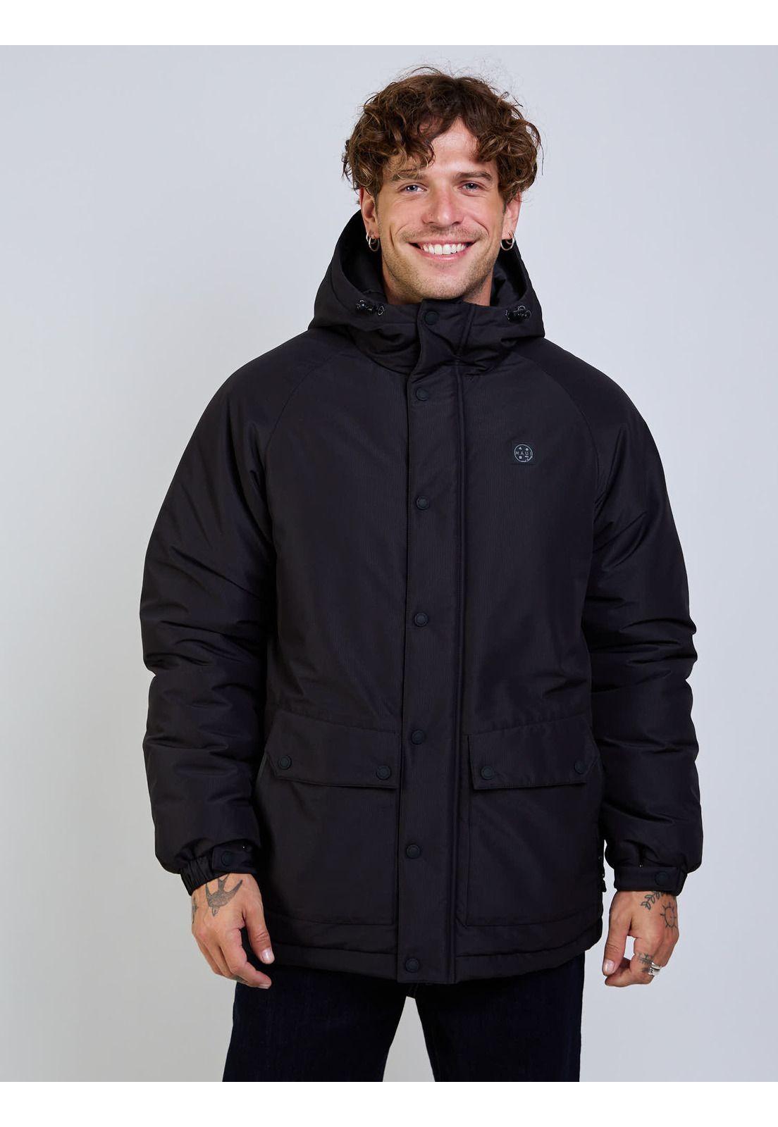 Chaqueta Jumpy Negro Hombre Maui And Sons-0
