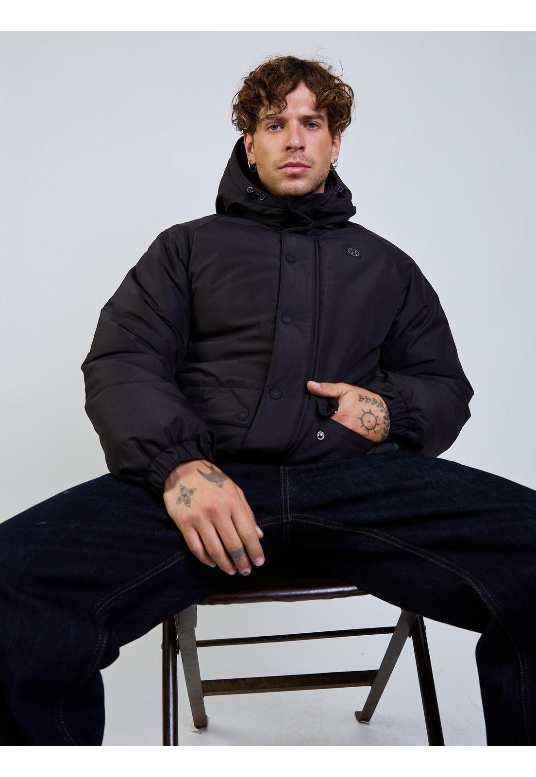 Chaqueta Jumpy Negro Hombre Maui And Sons-8