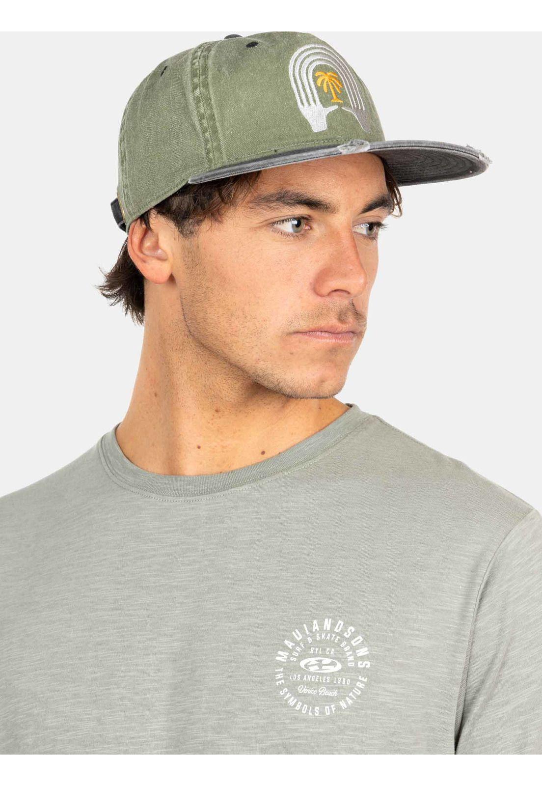 Polera MC Symbols Of Nature Verde Hombre Maui And Sons-3