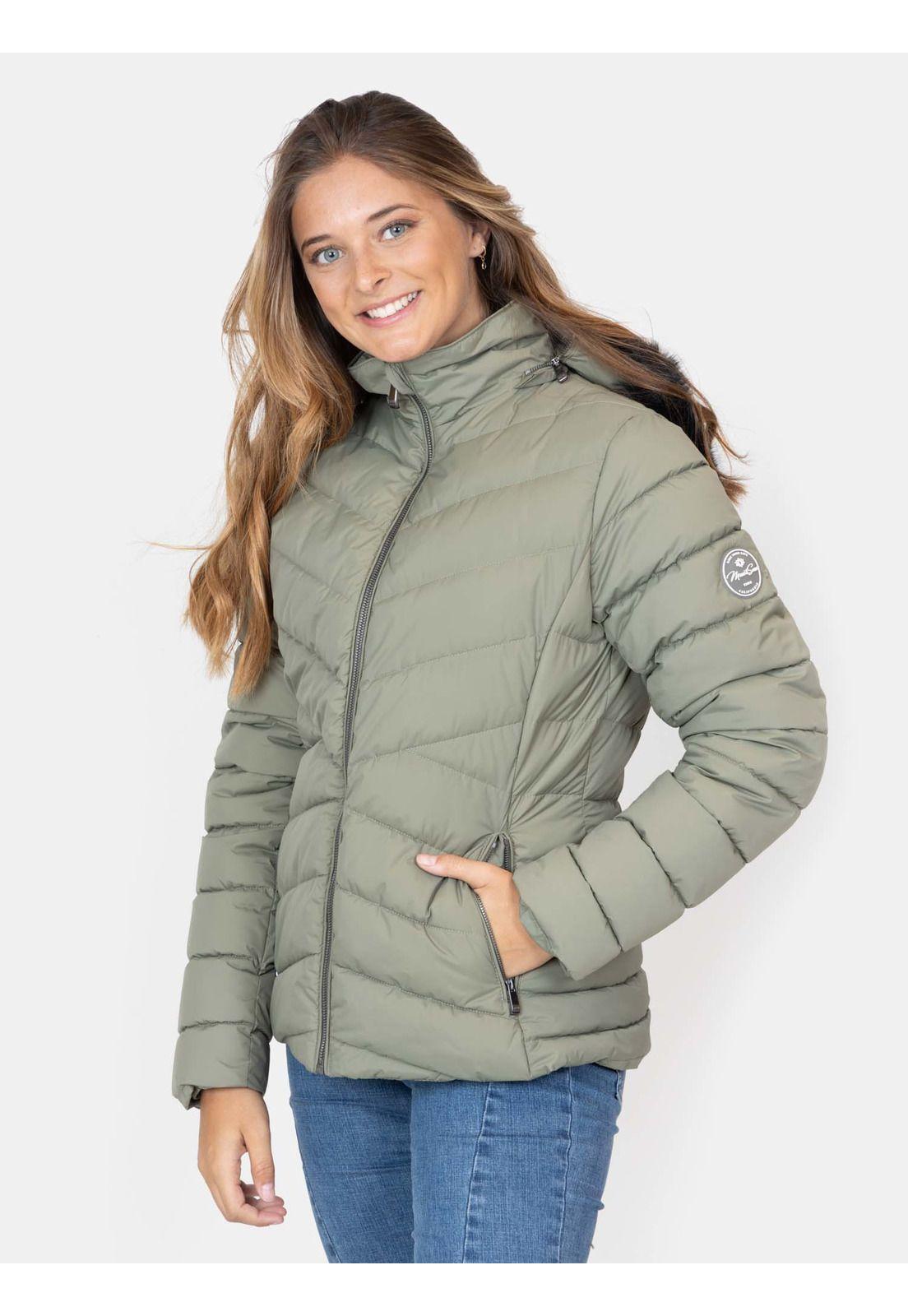 Parka South Coast Verde Mujer Maui And Sons-0