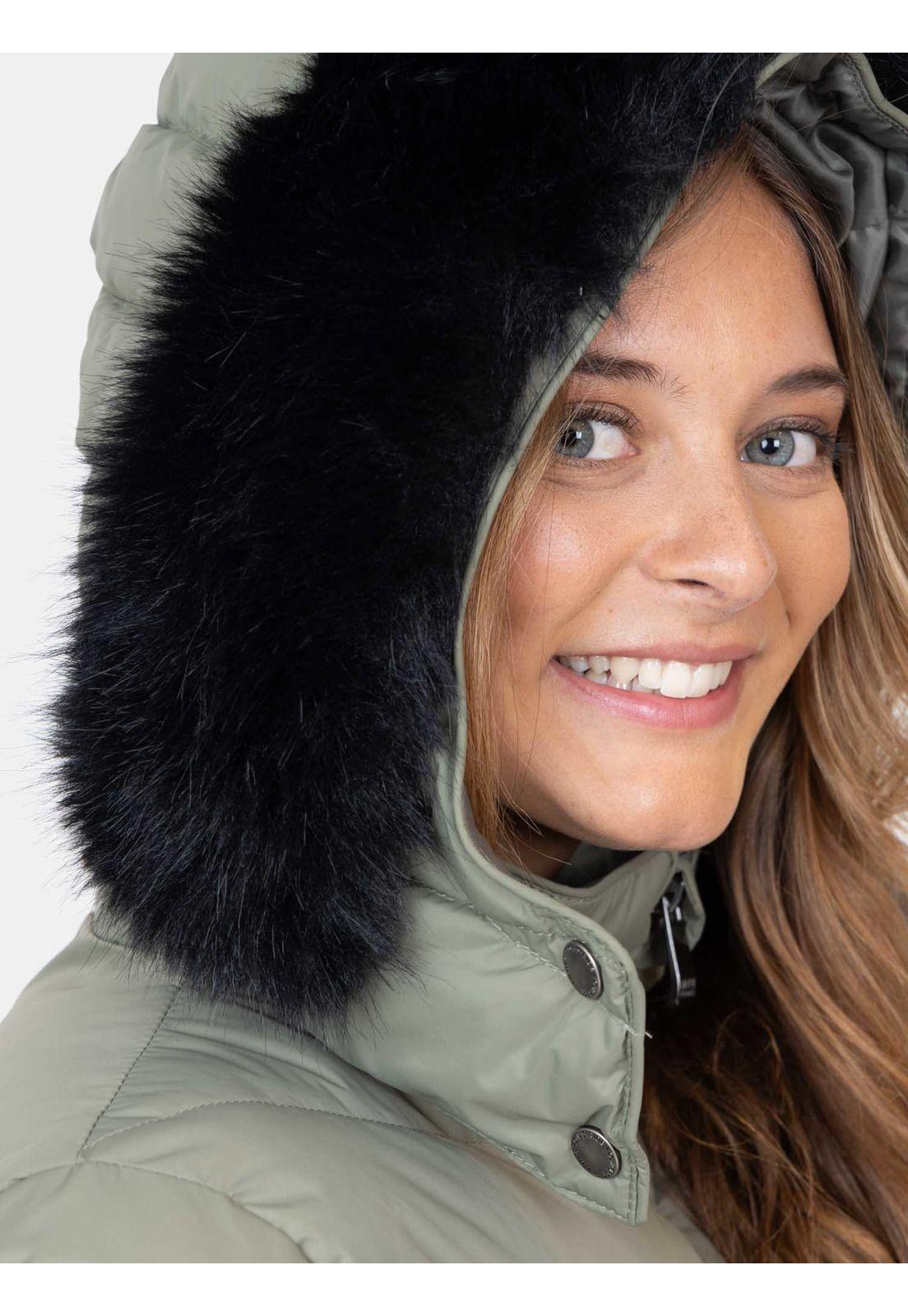 Parka South Coast Verde Mujer Maui And Sons-3
