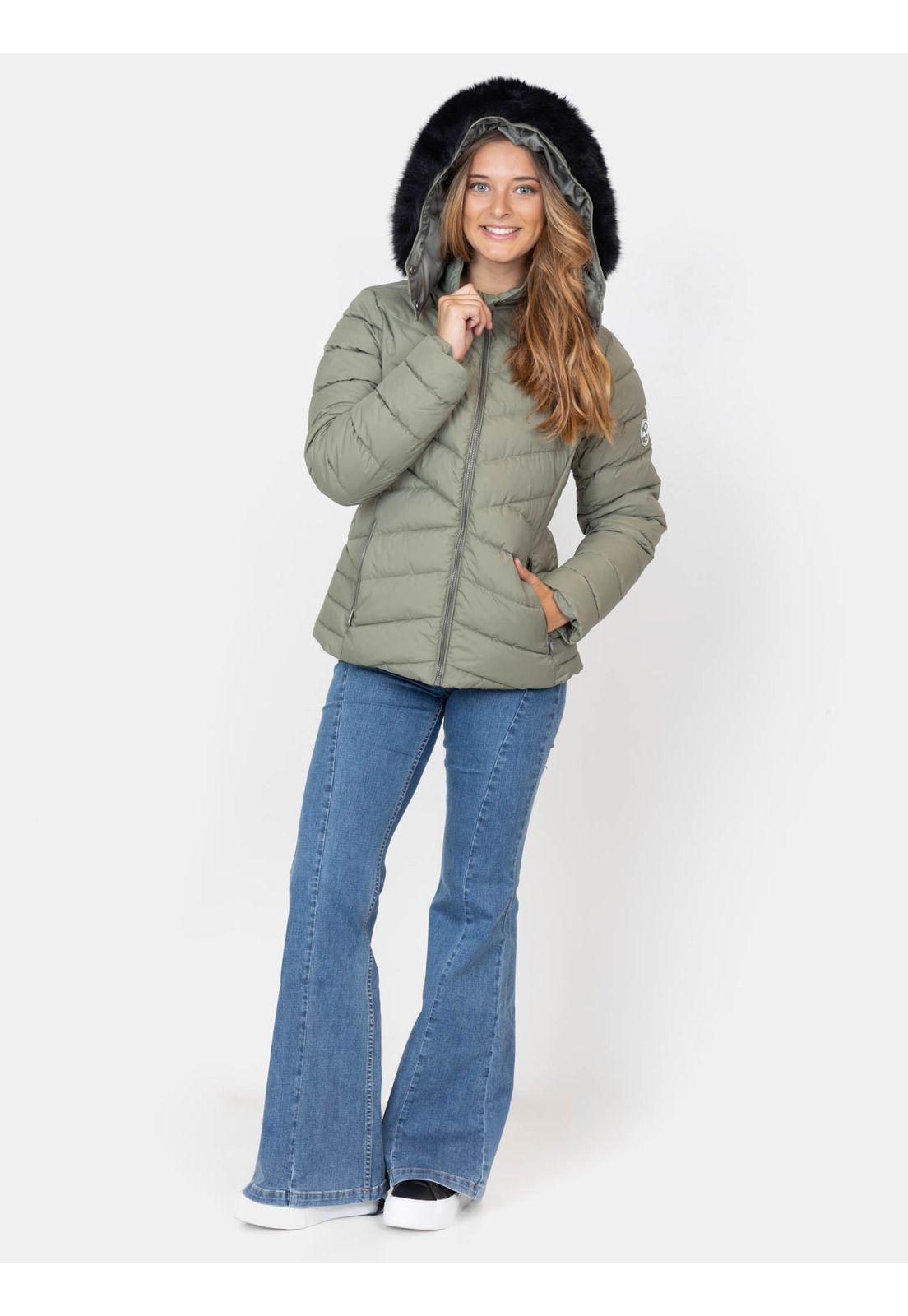 Parka South Coast Verde Mujer Maui And Sons-4