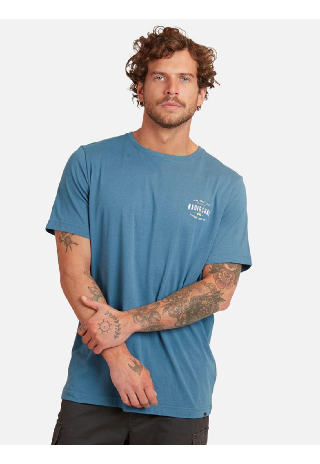 Polera Sun Wave Hombre Azul Maui And Sons-0
