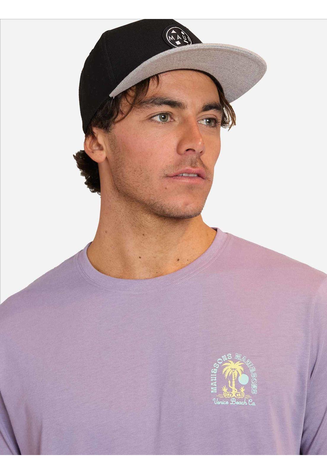 Polera MC Vintage Sunset Morado Hombre Maui And Sons-3