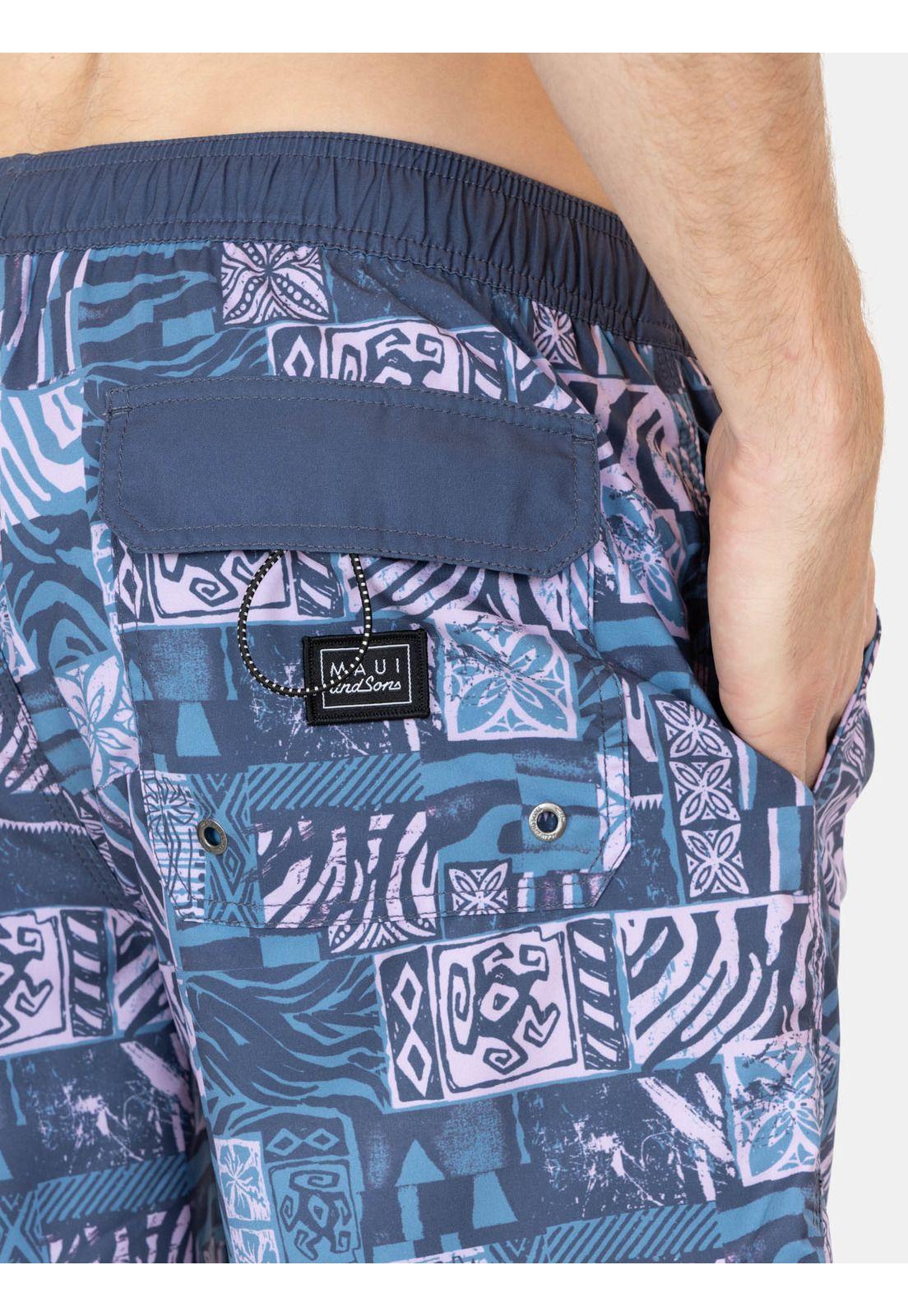 Traje de baño Zeanix Multicolor Hombre Maui And Sons-2